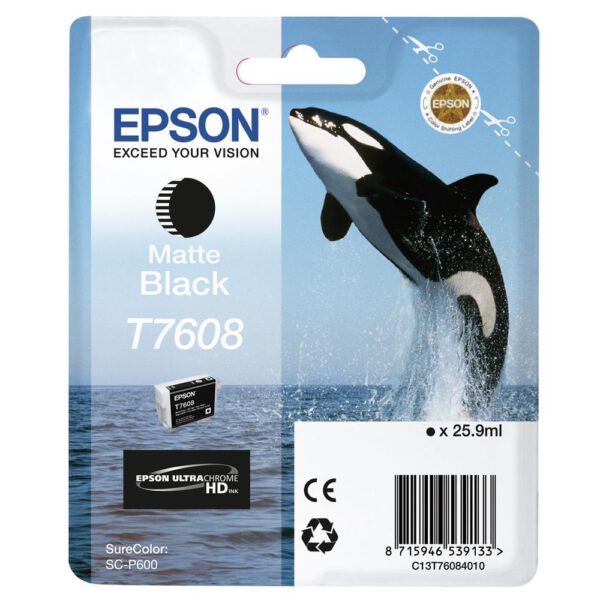 *Cartucho tinta epson surecolor sc - p600 negro mate