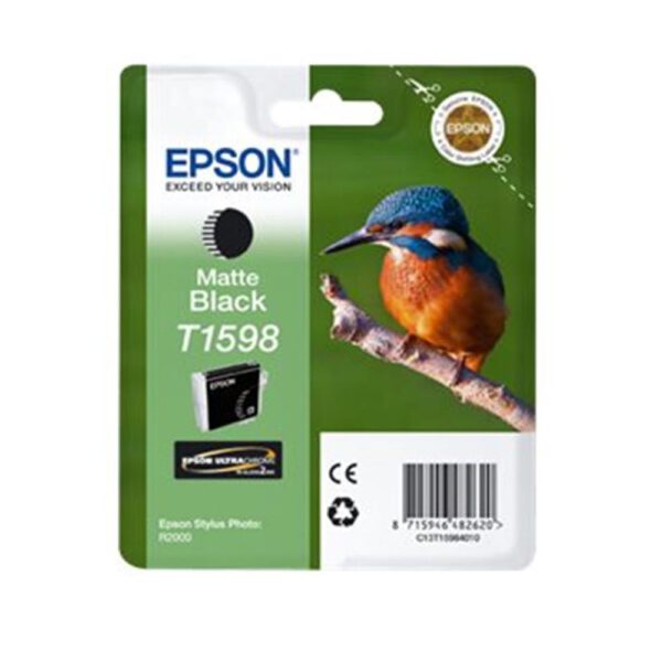*Cartucho tinta epson stylus photo r2000 negro matte