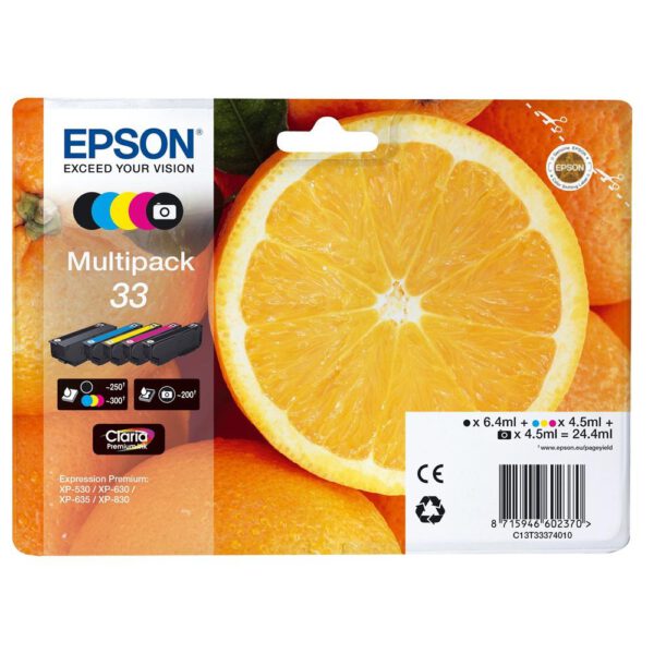 *Multipack cartucho tinta epson expression premium 5 colores