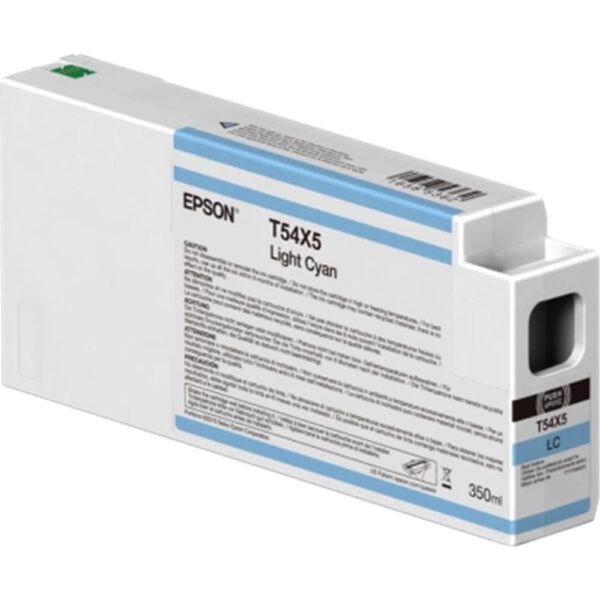 *Cartucho tinta epson t54x500 ultrachrome hdx - hd light cyan 350ml