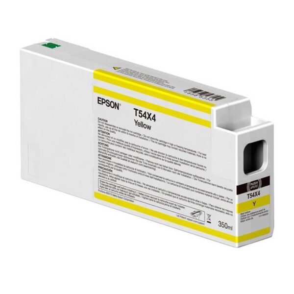 *Cartucho tinta epson t54x400 ultrachrome hdx - hd yellow 350ml