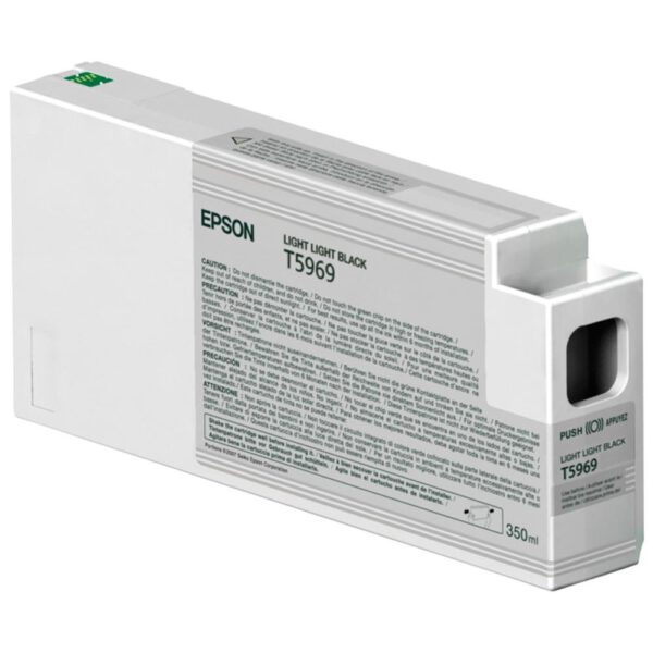 *Cartucho tinta epson stylus photo 7900 - 9900 gris claro 350ml
