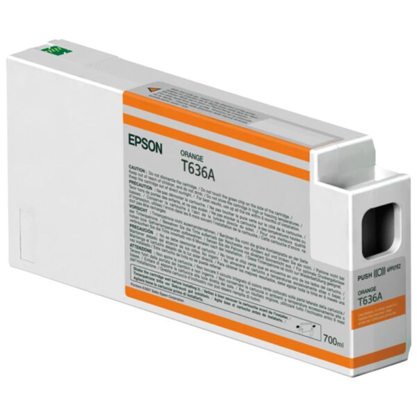 *Cartucho tinta epson stylus photo 7900 - 9900 naranja 700ml