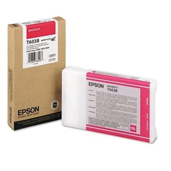 *Cartucho tinta epson stylus pro 7800 - 9800 magenta 220ml