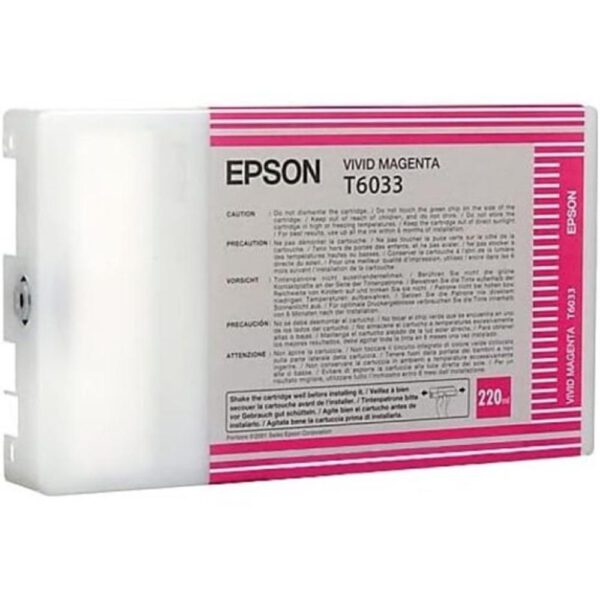 *Cartucho tinta epson stylus pro 7880 - 9880 magenta 220ml