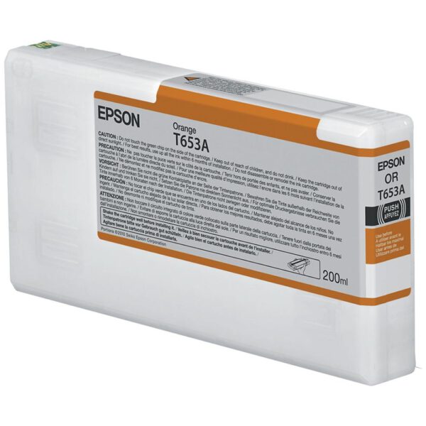 *Cartucho tinta epson stylus pro - 4900 naranja 200ml