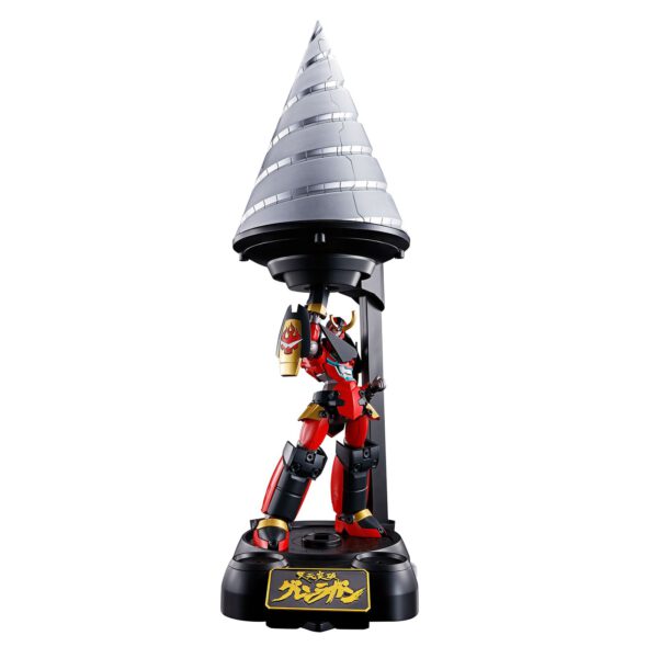 *Figura tamashii nations tengen toppa gurren lagann soul of chogokin gx - 107 gurren lagann & giga drill set