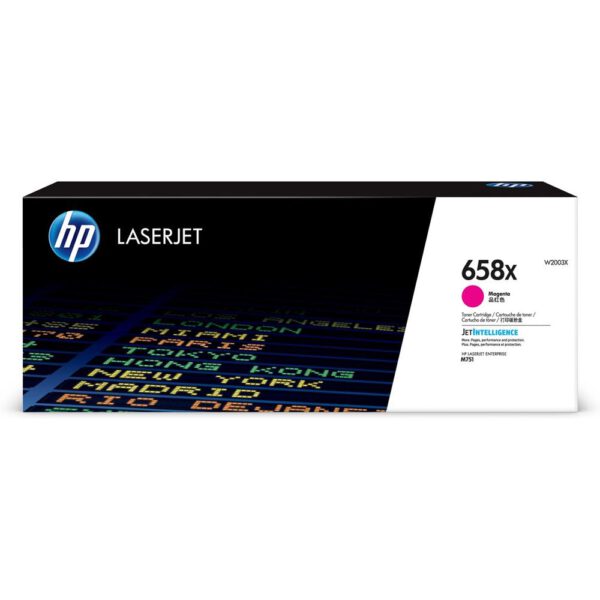 *Toner hp laserjet enterprise 658x magenta