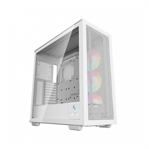 *Caja ordenador gaming deepcool e - atx morpheus argb cristal templado blanco