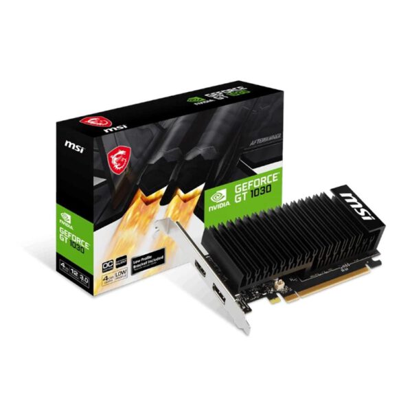 *Tarjeta grafica msi nvidia gt 1030 4ghd4 lp oc 4gb ddr4