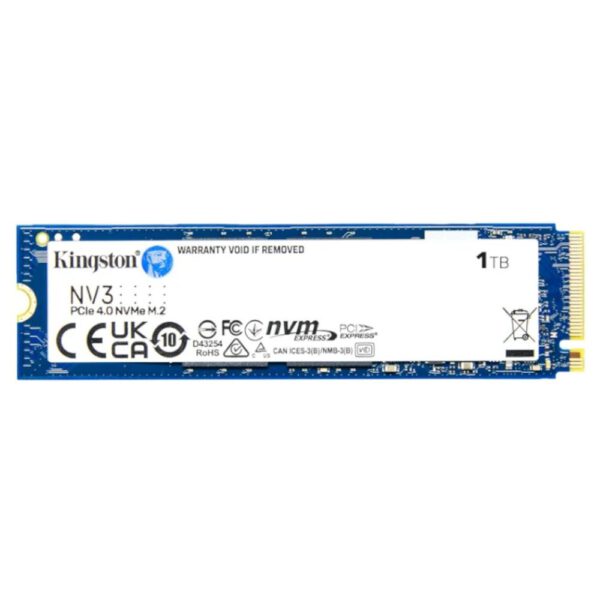 *Disco duro interno ssd kingston nv3 1tb m.2 nvme pcie 4.0