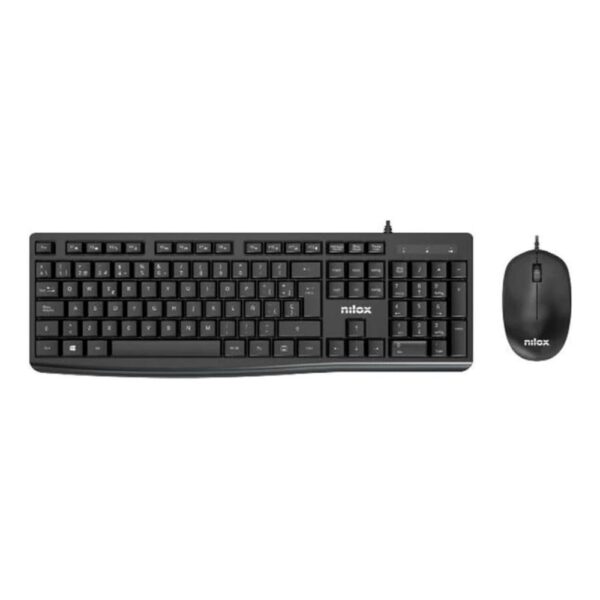 *Teclado + raton nilox nxkme0012 negro