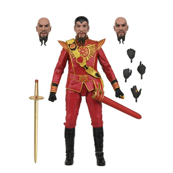 *Figura neca flash gordon (1980) ultimate ming (red military outfit)