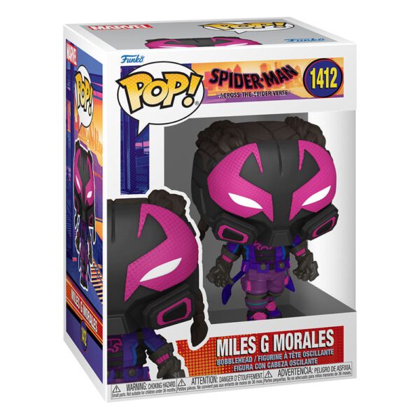 *Funko pop marvel spider - man across the spider - verse miles g morales