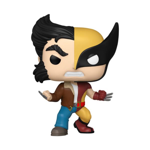 *Funko pop marvel split logan - wolverine