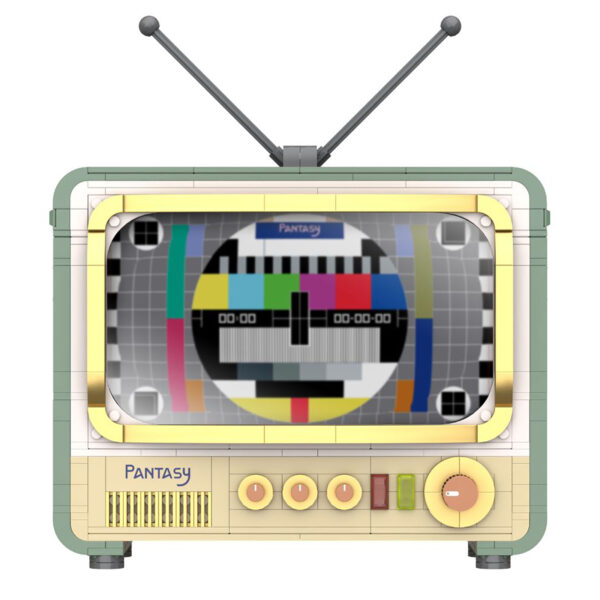 *Maqueta retro tv set construccion joyside series 26 cm