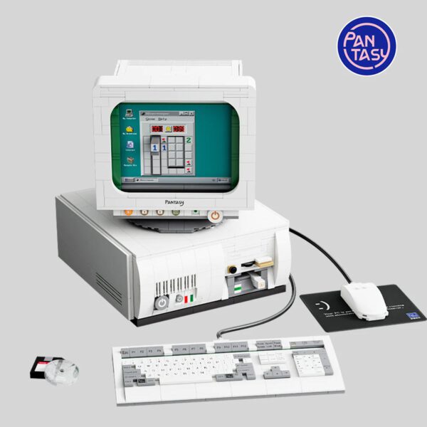 *Maqueta retro computer set construccion joyside series 24 cm