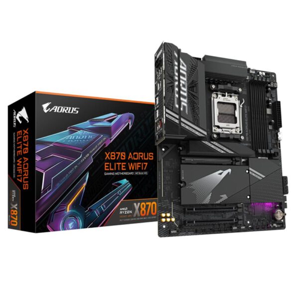 *Placa base gigabyte x870 aorus elite wifi7 am5 atx -  4x ddr5