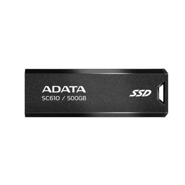 *Disco duro externo ssd adata sc610 500gb usb 3.2 negro