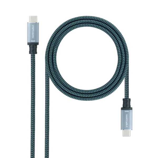 *Cable usb tipo c nanocable 3m -  macho - macho