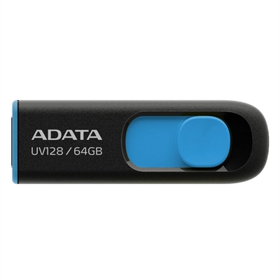 *Memoria usb 3.2 adata uv128 64gb negro - azul