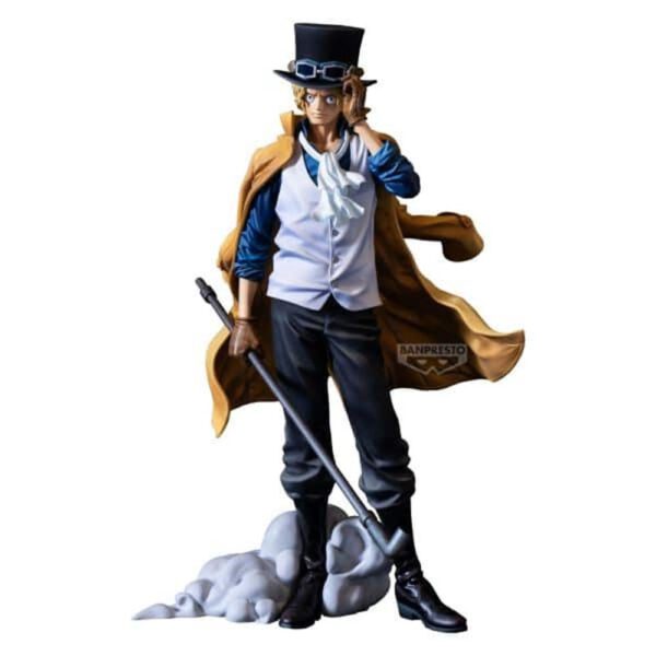 *Figura banpresto one piece premium sabo the brush 30cm