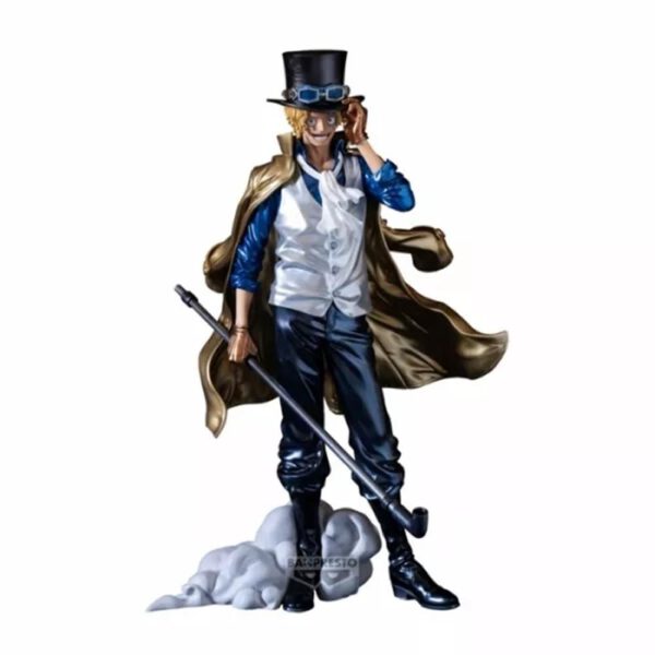 *Figura banpresto one piece premium sabo the metallic 30cm