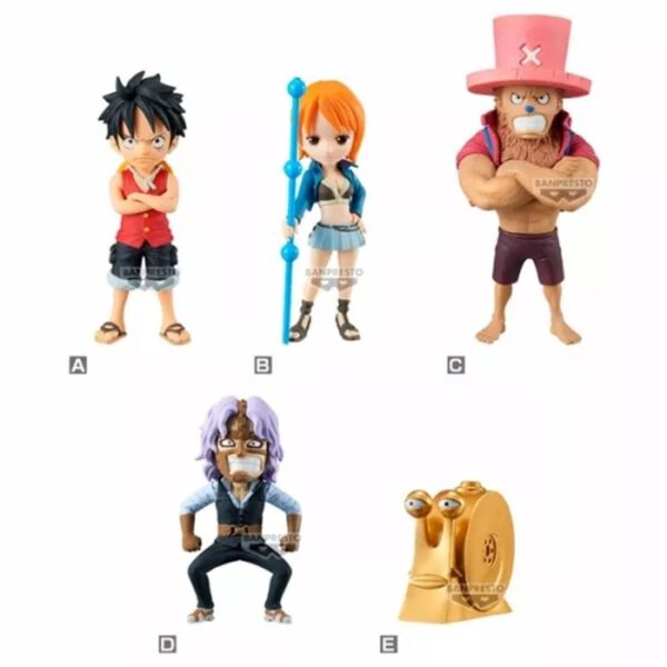 *Figura banpresto one piece world collectable enies lobby 1 unidad aleatoria
