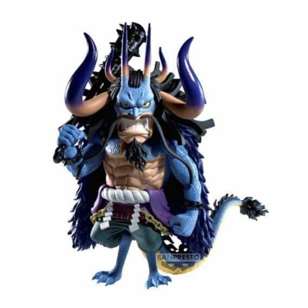 *Figura banpresto one piece mega world collectable figure kaido 13cm