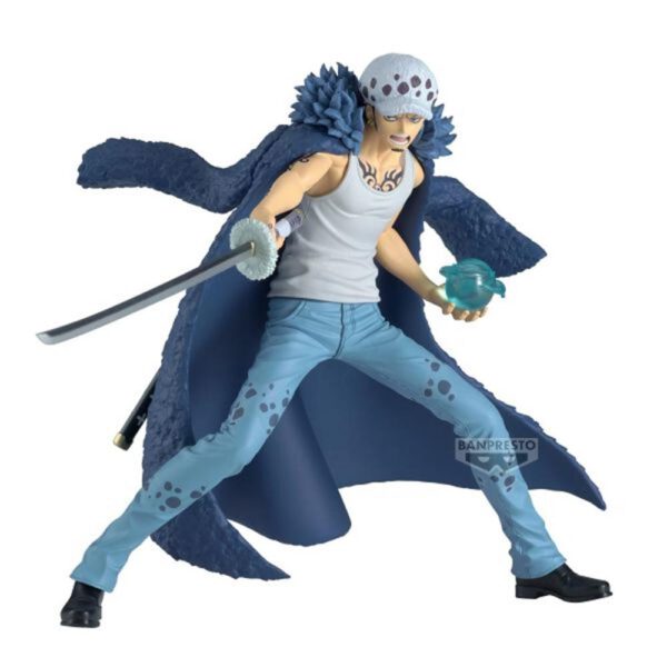 *Figura banpresto one piece battle record collection trafalgar law 15cm