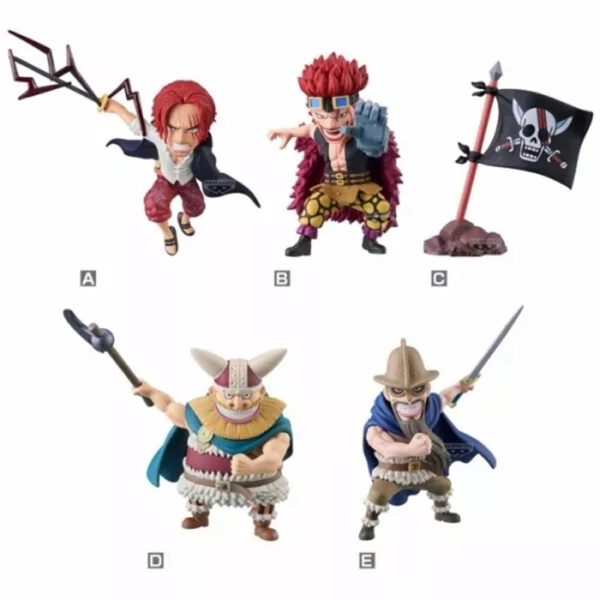 *Figura banpresto one piece world collectable figure red hair pirates 02