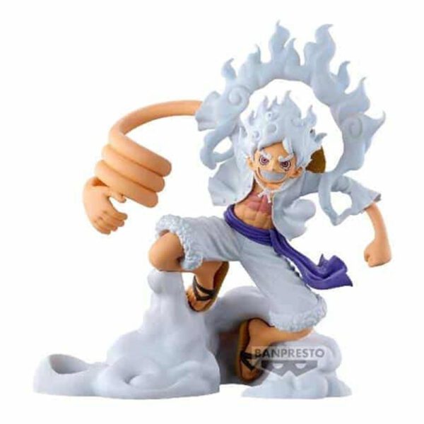 *Figura banpresto one piece monkey d. luffy fl gear 5 vol.1 10cm