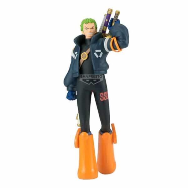 *Figura banpresto one piece the shukko zoro ver.egghead 17cm