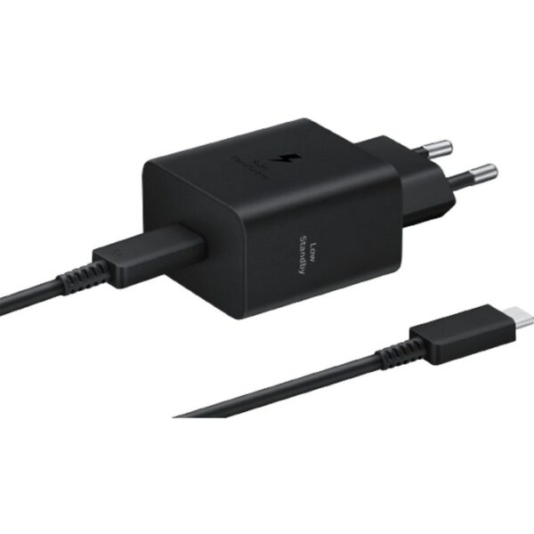 *Cargador samsung usb - c 45w negro con cable ep - t4511xbegeu