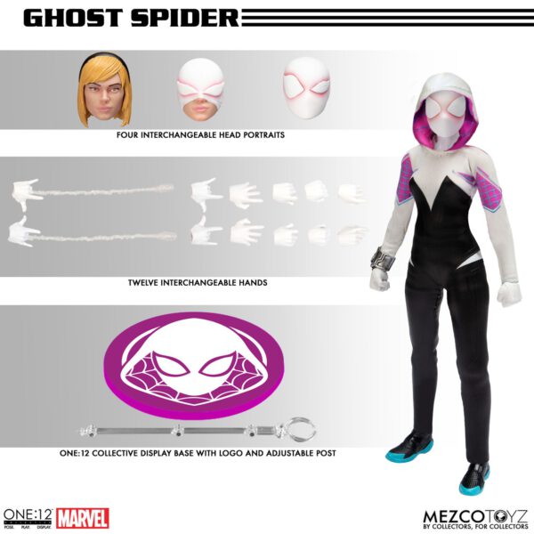 *Ghost - spider fig 16 cm marvel one:12 collective