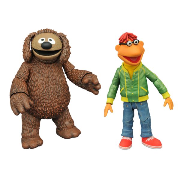 *Set de 2 figuras diamond select toys the muppets los teleñecos scooter and rowlf