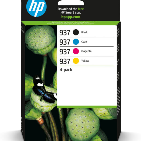 *Multipack hp 937 4 colores cmyk