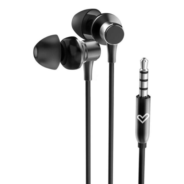 *Auriculares energy sistem metallized jack 3.5mm negro