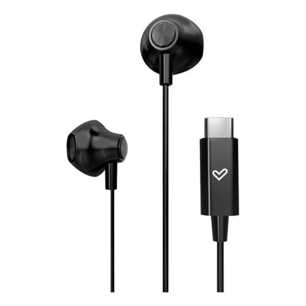 *Auriculares energy sistem easypods usb tipo c negro