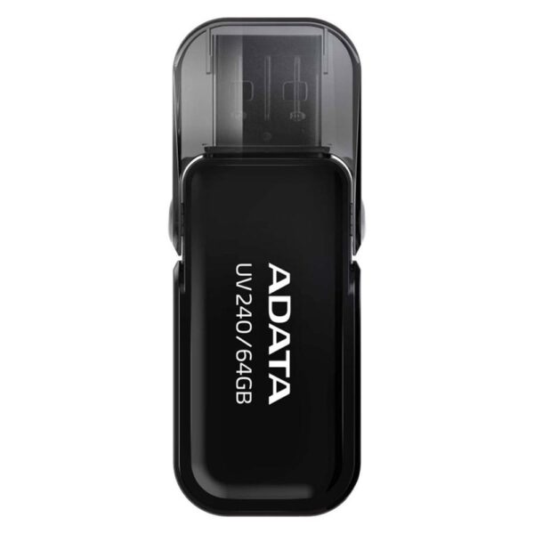 *Memoria usb 2.0 adata uv240 64gb negro