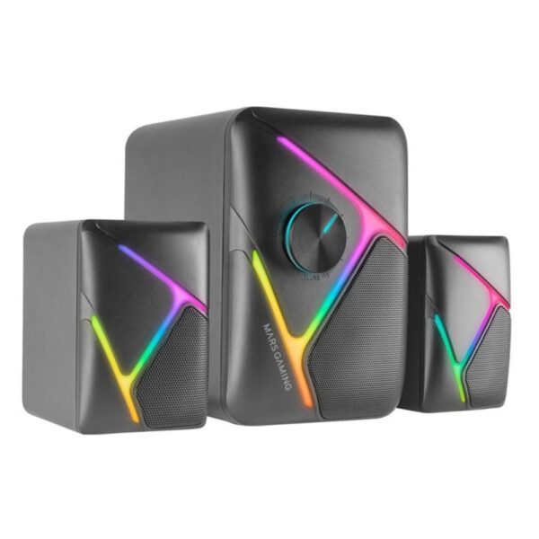 *Altavoces mars gaming 2.1 ms - h21 negro