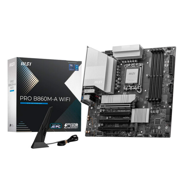 *Placa base msi pro b860m - a lga 1851 wifi atx 4xddr5