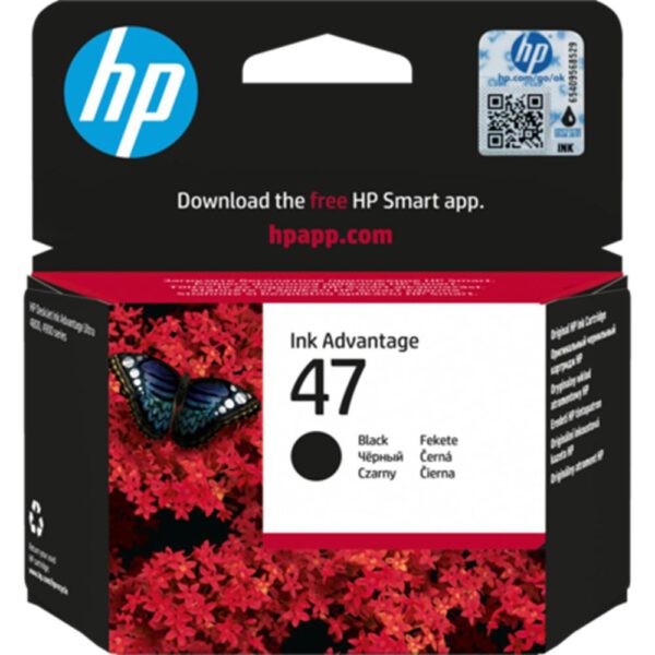 *Cartucho tinta hp 47 6zd21ae negro deskjet