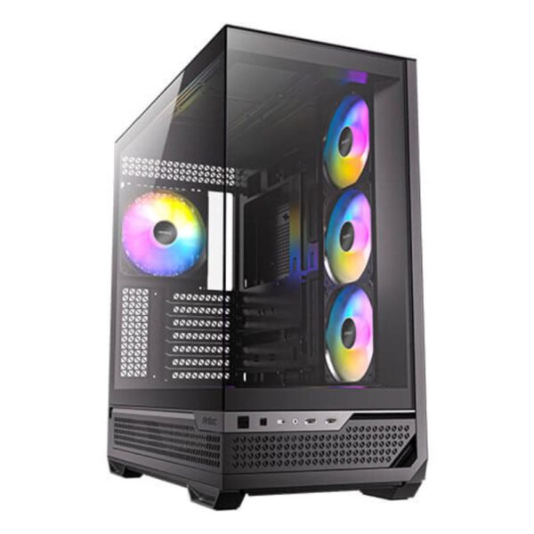 *Caja ordenador gaming antec fishtank c7 atx argb cristal templado usb 3.2 negro