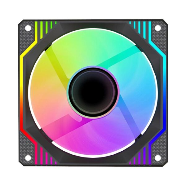*Ventilador caja keep out xfc - 120drm argb 120mm negro