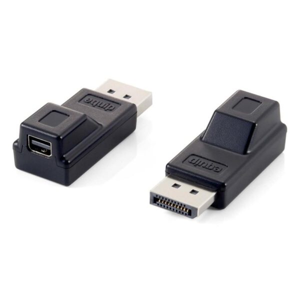 *Adaptador displayport a mini dp equip macho - hembra - negro