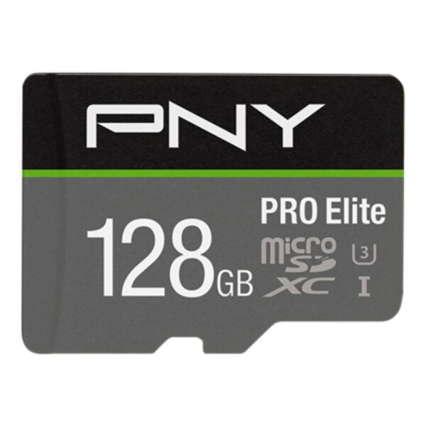 *Tarjeta memoria micro sdxc pro elite pny 128gb clase 10 uhs - i u3