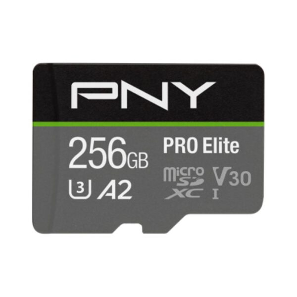 *Tarjeta memoria micro sdxc pro elite pny 256gb clase 10 uhs - i u3