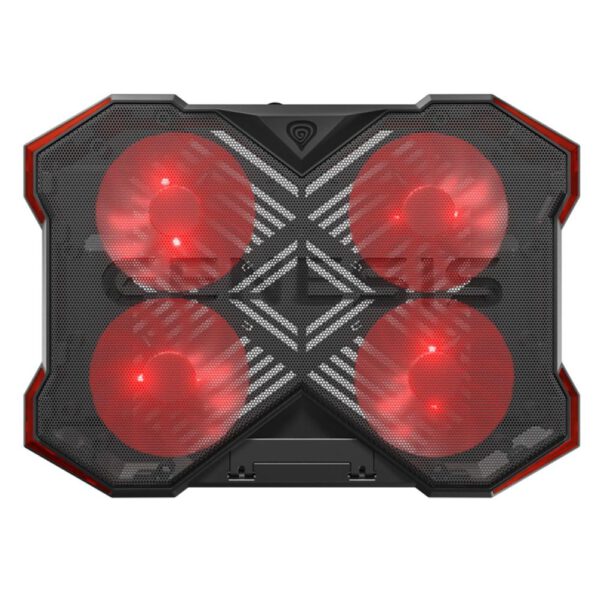 *Base refrigeradora genesis oxid 260 15.6 - 17.3 - 2 usb - 4 ventiladores