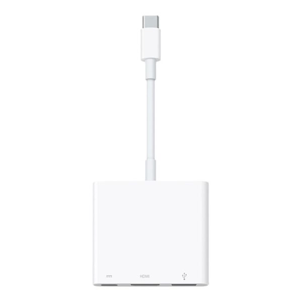 *Adaptador usb tipo c a hdmi - usb tipo a - usb tipo c apple macho - hembra -  blanco